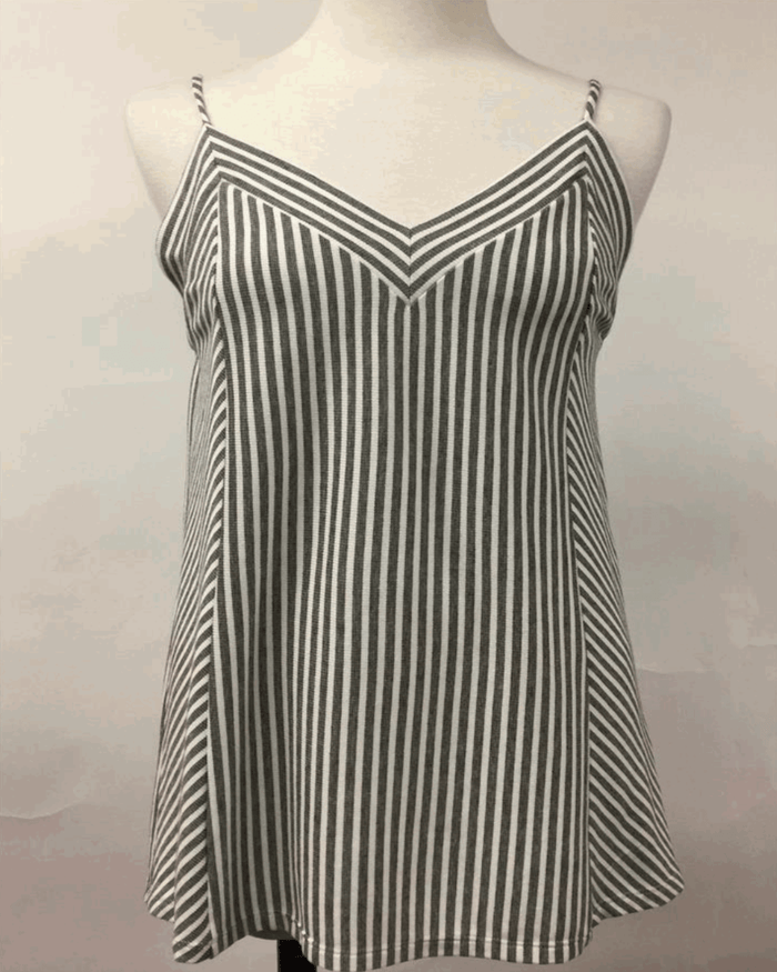 COA Striped Rib Tank - Taryn x Philip Boutique