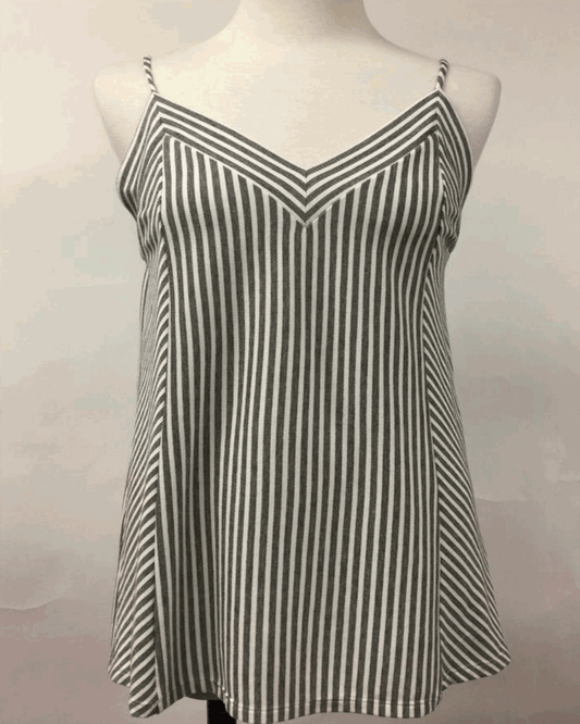 COA Striped Rib Tank - Taryn x Philip Boutique