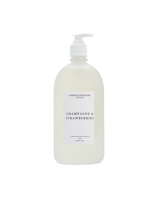 Coastal Collective Australia Champagne & Strawberries Hand Body Wash