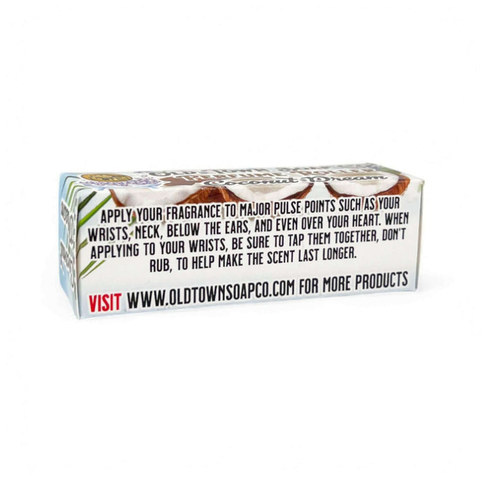 Coconut Dream Perfume Roller - Old Town Soap Co.