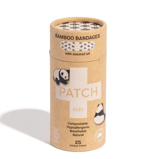 Coconut Oil Compostable Bamboo Bandages - 25 Count