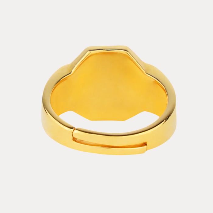 Cushion Cut Ring: Unique Crystals in Universal Size 8.5 - Clear | BuDhaGirl