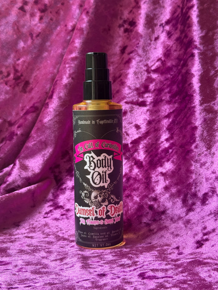 Damsel of Death 8oz luxe body oil