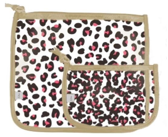 PINK LEOPARD / 2 PC SET