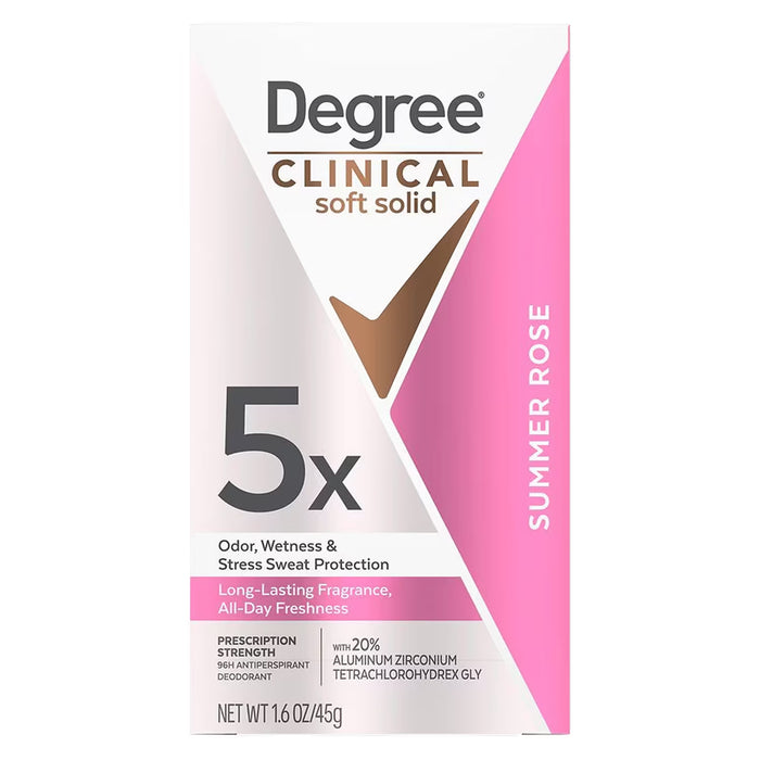 Degree Clinical Protection Summer Rose Antiperspirant & Deodorant 1.7 oz - 24 Pack