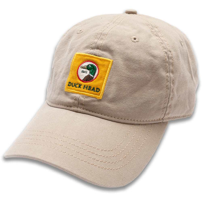Duck Head Gold Patch Canvas Hat