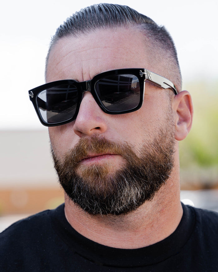 Eldo Sunglasses - Redrum & Grey - Dixxon Flannel Co.