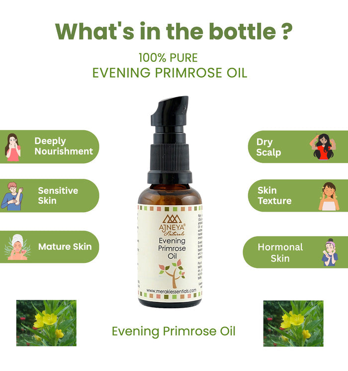 Evening Primrose Oil Natural Undiluted (30 ml)