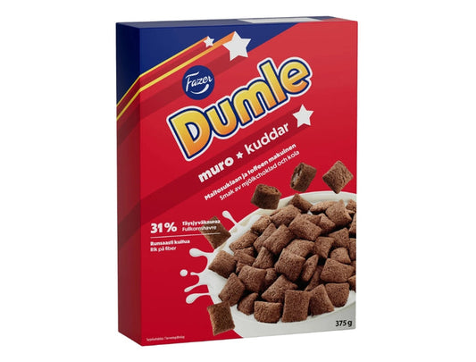 Fazer Dumle Muro Cereal 375g (13.22 oz) – Finnish Crispy Caramel Filled Breakfast Cereal