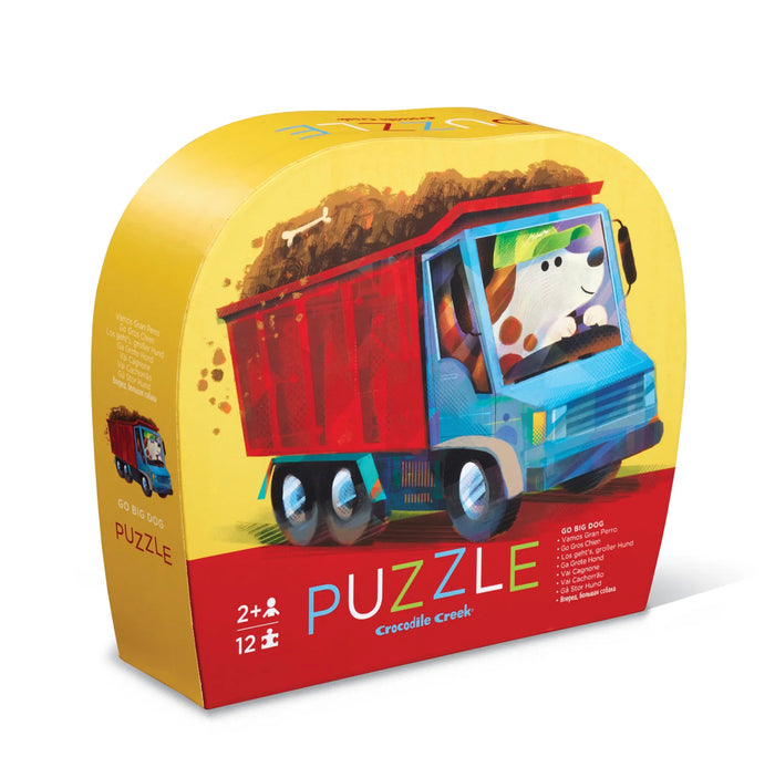 Go Big Dog Mini Puzzle 12 Pce