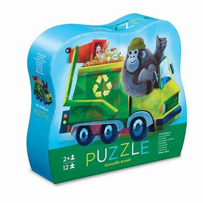 Go Gorilla Mini Puzzle 12 Pce