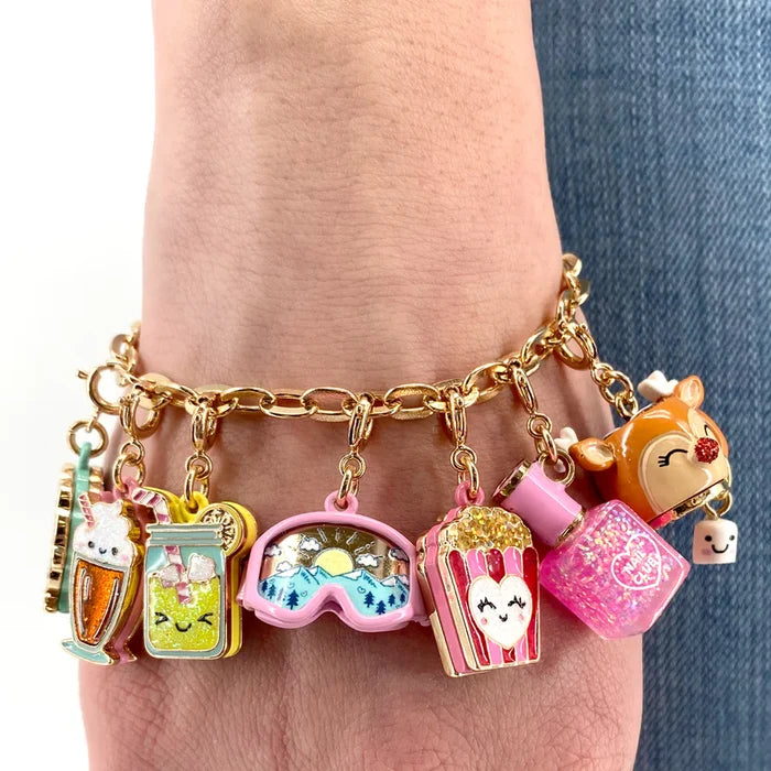 Gold Root Beer Float Charm