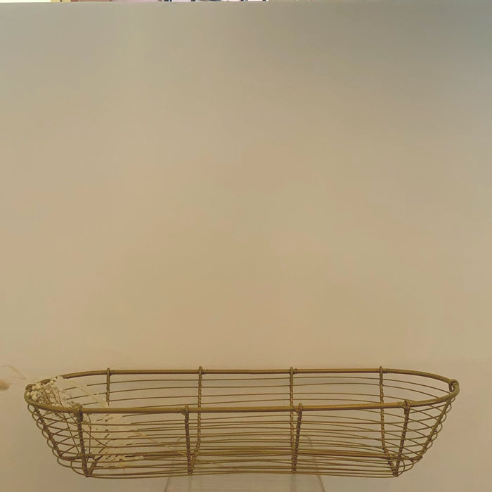 Gold Wire Basket