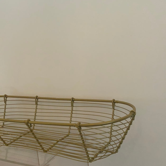 Gold Wire Basket