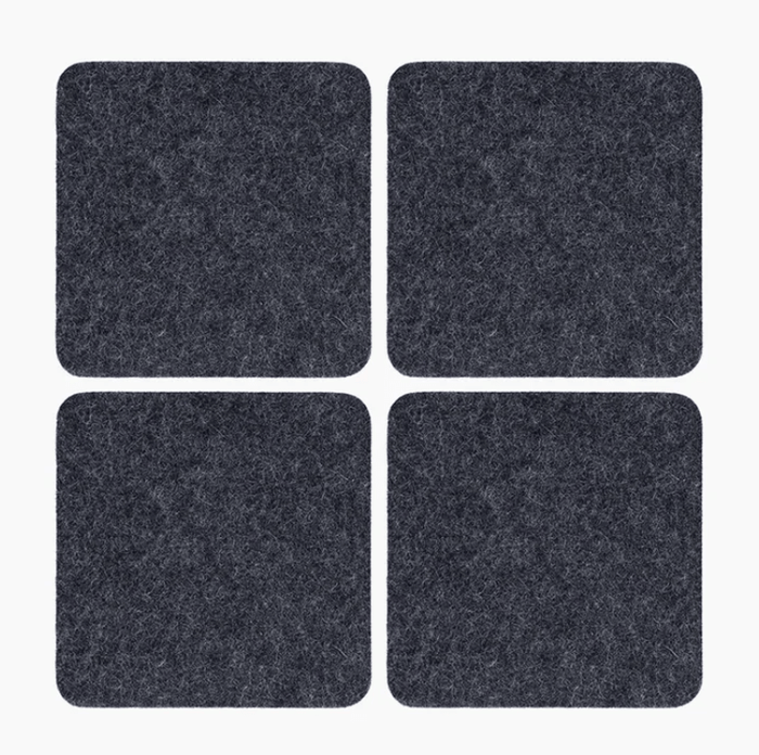 Graf Lantz Bierfilzl Merino Wool Felt Coaster Multi 4 Pack - Taryn x Philip Boutique