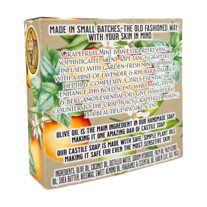 Grapefruit Mint -Bar Soap - Old Town Soap Co.