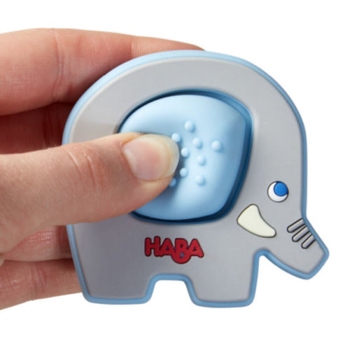 HABA Popping Silicone Teething Toy - Elephant