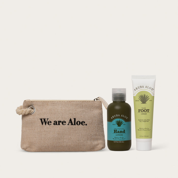 Royal Aruba Aloe Travel Set Hand Lotion and Foot Cream 1