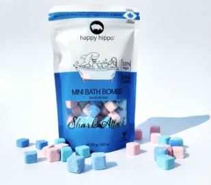 Happy Hippo Shark Attack Mini Bubble Bombs