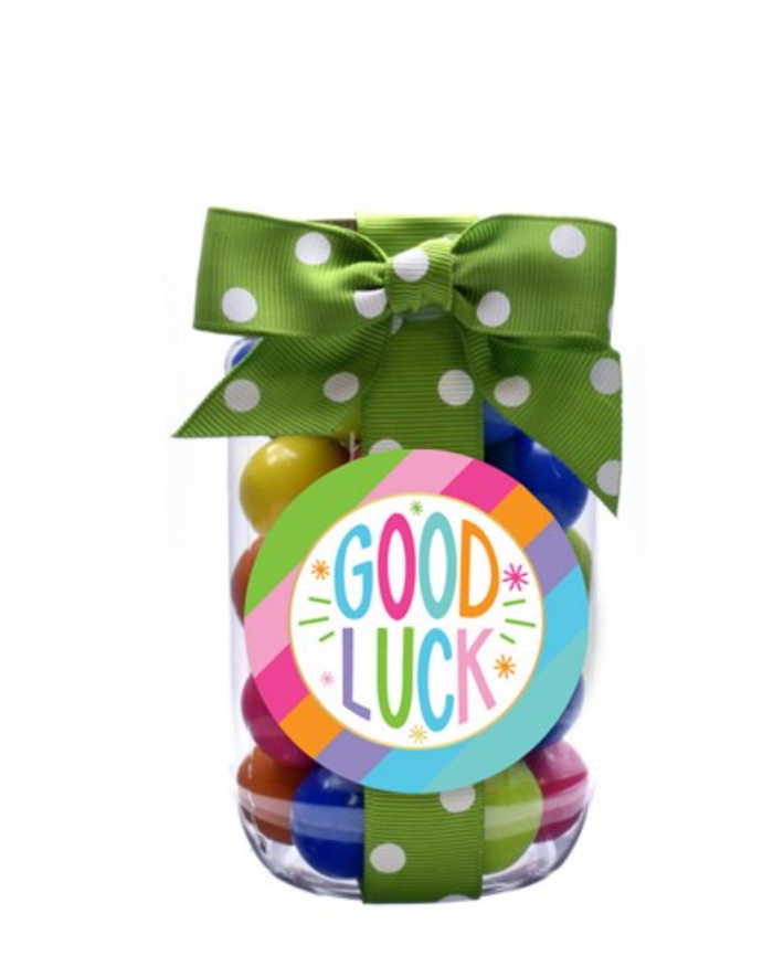 Happy Rainbow Candy Pint Jars