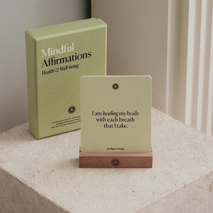 Health & Well - Being Mindful Affirmation - 52 Cards - Waha Lifestyle
