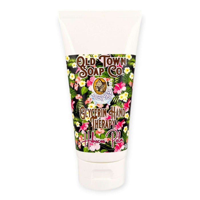 Hibiscus Palm 6oz Glycerin Hand Therapy - Old Town Soap Co.