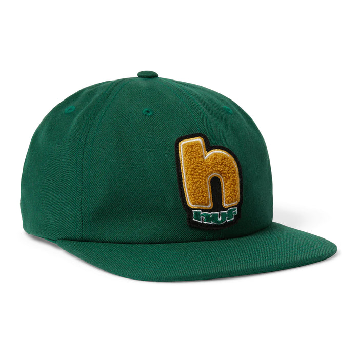 HUF MOAB H6 Panel Strapback Forest Green