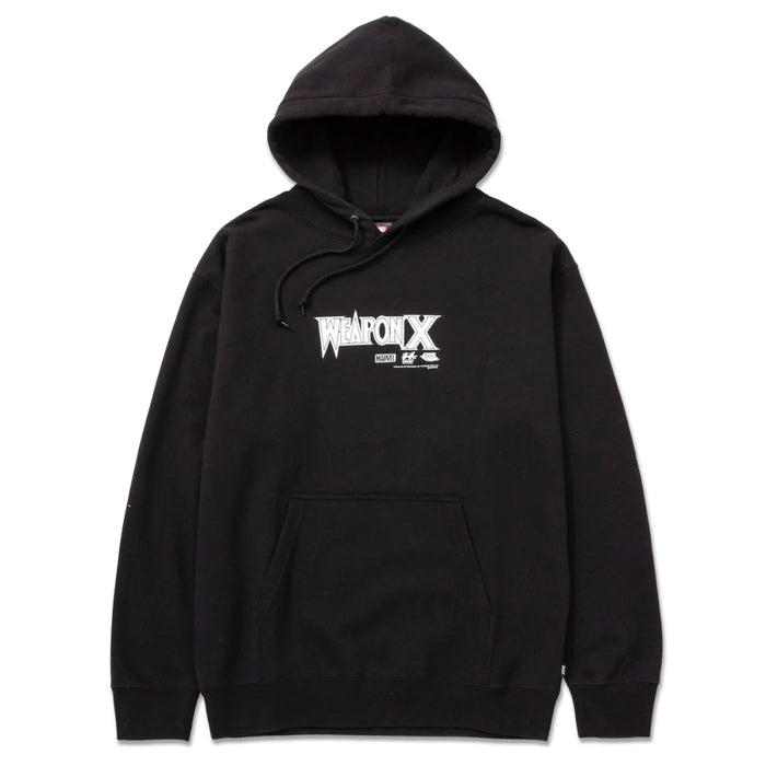 HUF X Marvel Weapon X Hoodie Black