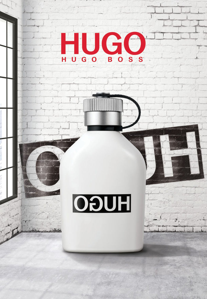 Hugo Boss Reversed EDT Spray For Men - bottle front view