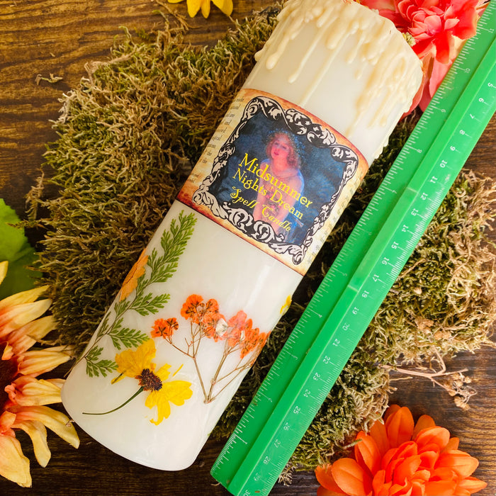 Midsummer Nights Dream Jumbo Pillar Candle