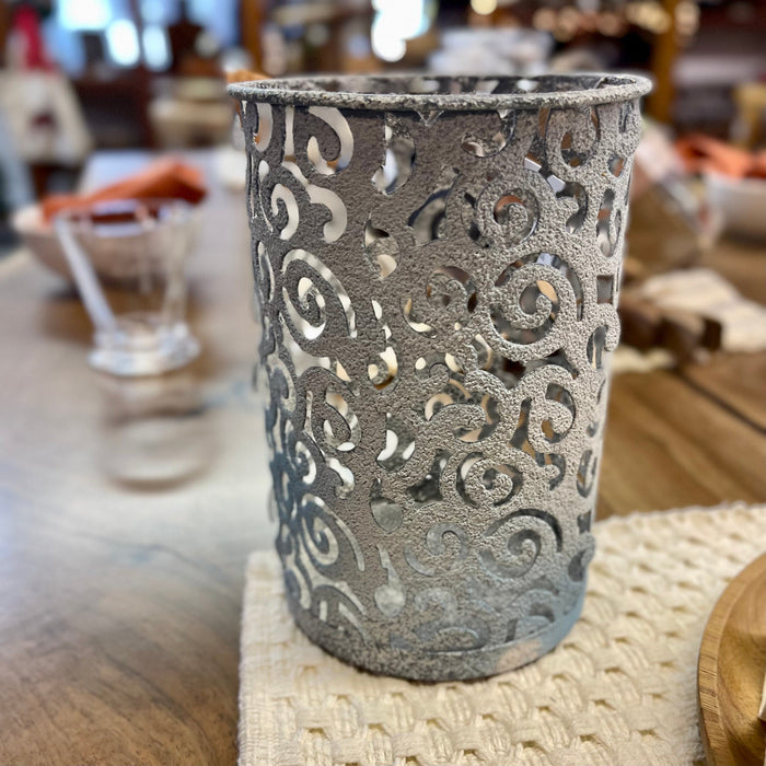 Decorative Metal Candle Holder