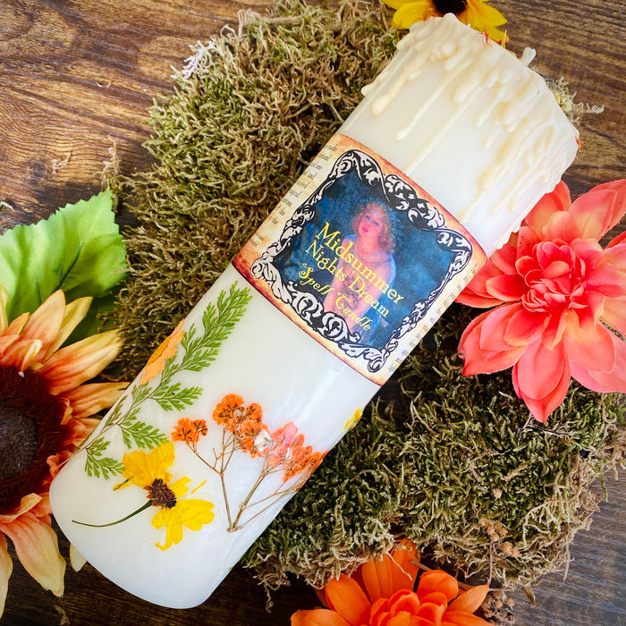 Midsummer Nights Dream Jumbo Pillar Candle
