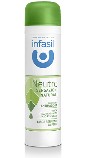 INFASIL Deodorant Neutro Natural Sensation Spray 150 ml