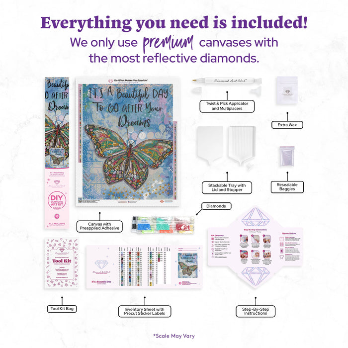It's a Beautiful Day - Diamond Art Club DIY Kit