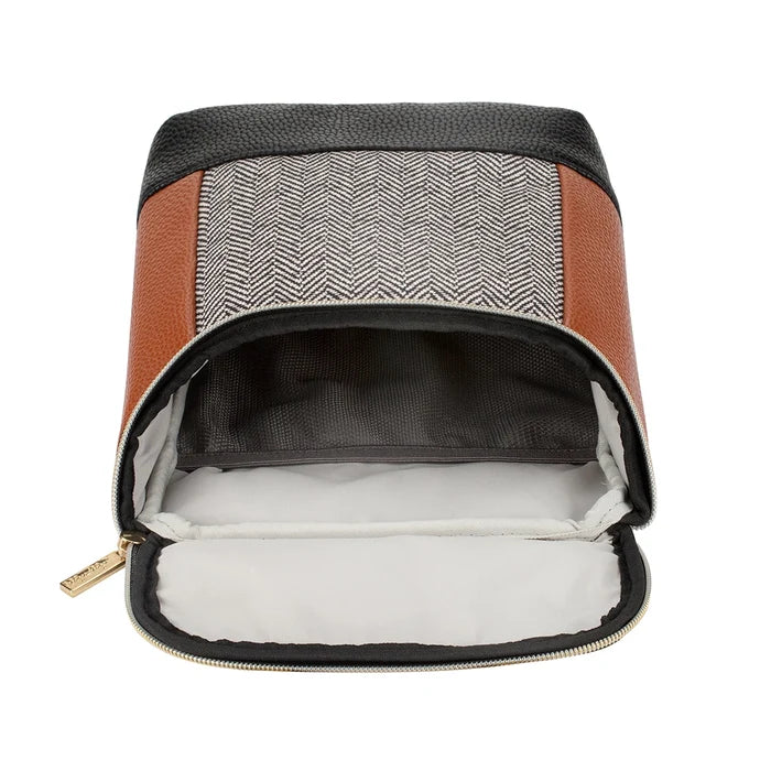Itzy Ritzy Chill Like a Boss Bottle Bag - Coffee & Cream