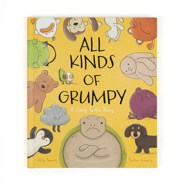 Jellycat 'All Kinds of Grumpy' Book