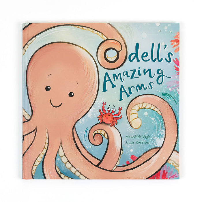 Jellycat 'Odell's Amazing Arms' Book