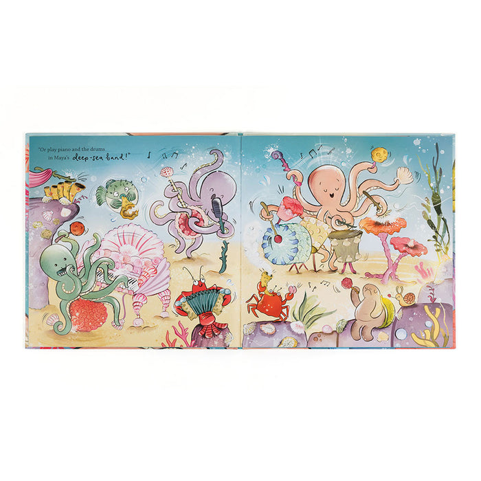 Jellycat 'Odell's Amazing Arms' Book