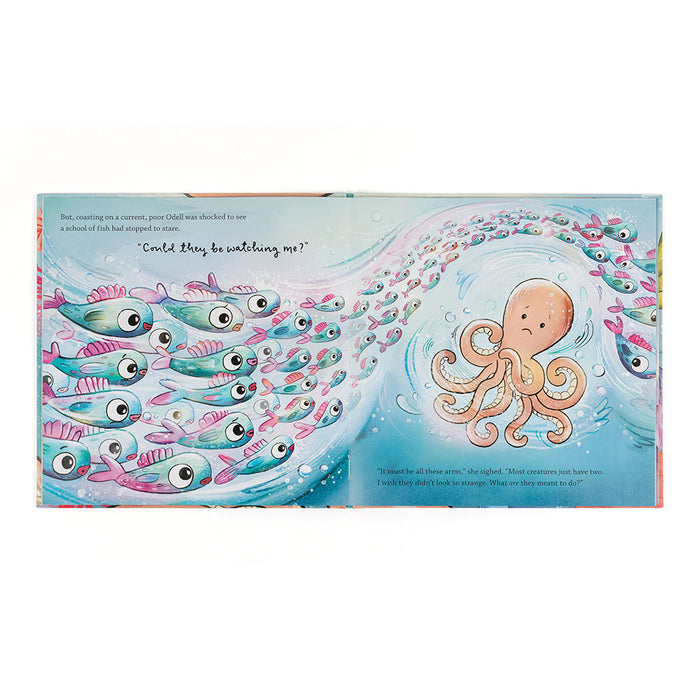 Jellycat 'Odell's Amazing Arms' Book