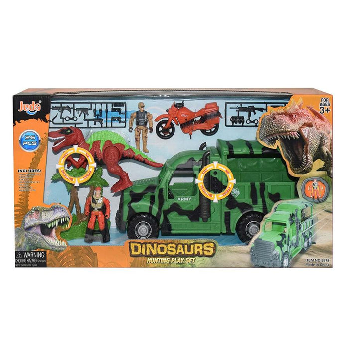 Juda Toys Dinosaurs Hunting Play Set Spinosaurus -13 Pcs