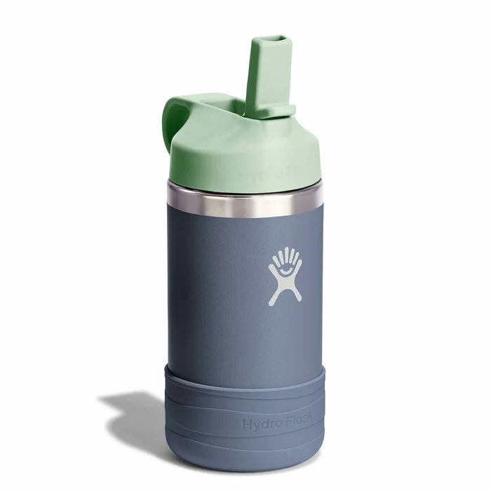 Kids' Wide Mouth Insulated With Straw Lid