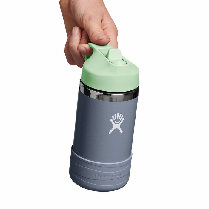 Kids' Wide Mouth Insulated With Straw Lid