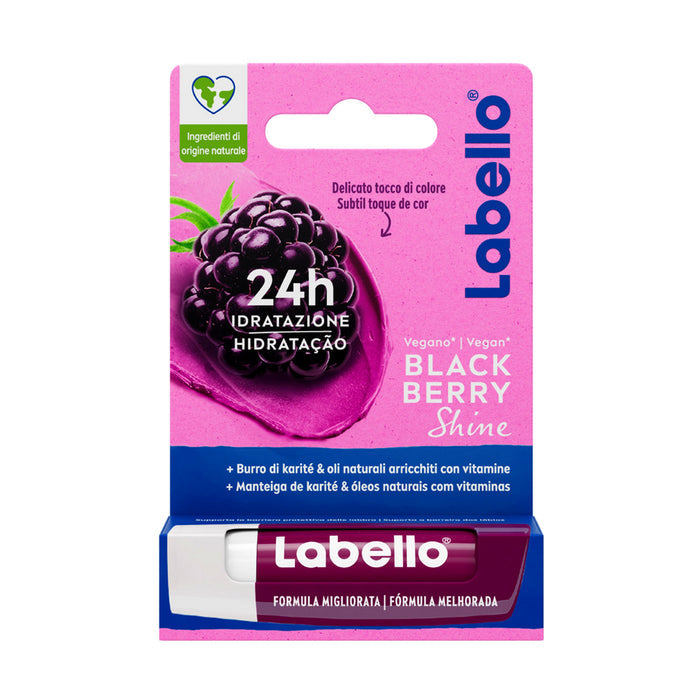 LABELLO BURRO LABBRA 4,8GR BLACK BERRY SHINE