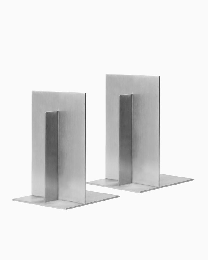 Lager Bookends - Aluminium