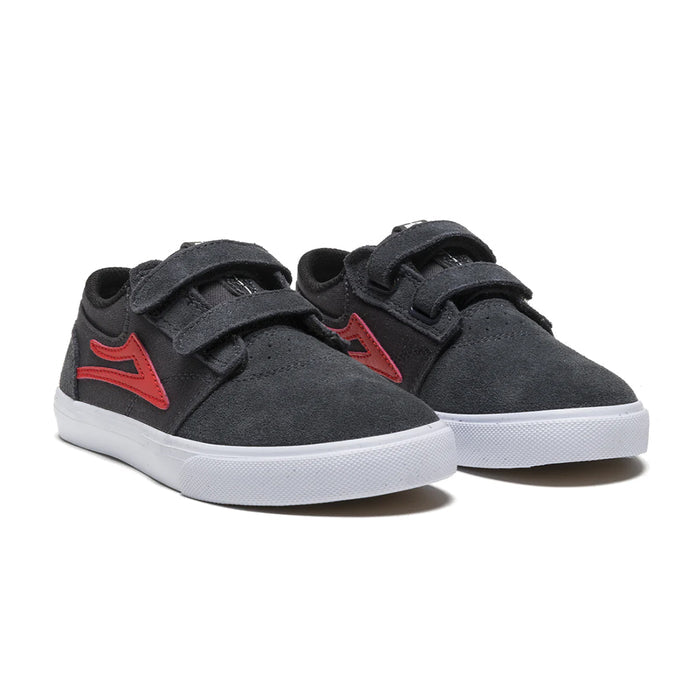 Lakai Griffin Kids Charcoal/Flame Suede