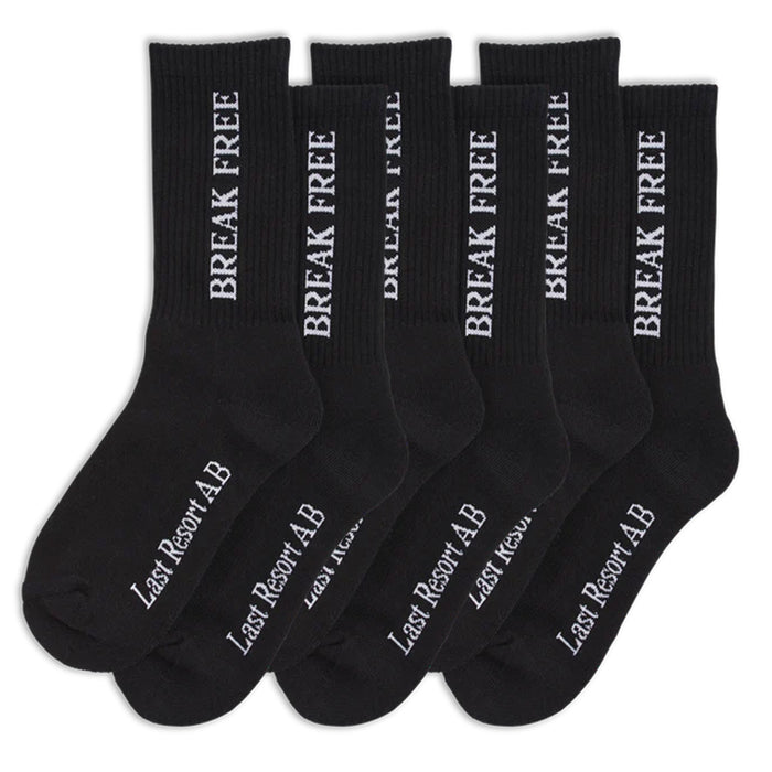 Last Resort AB Break Free Socks 3P Black
