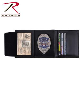 Leather ID & Badge Wallet