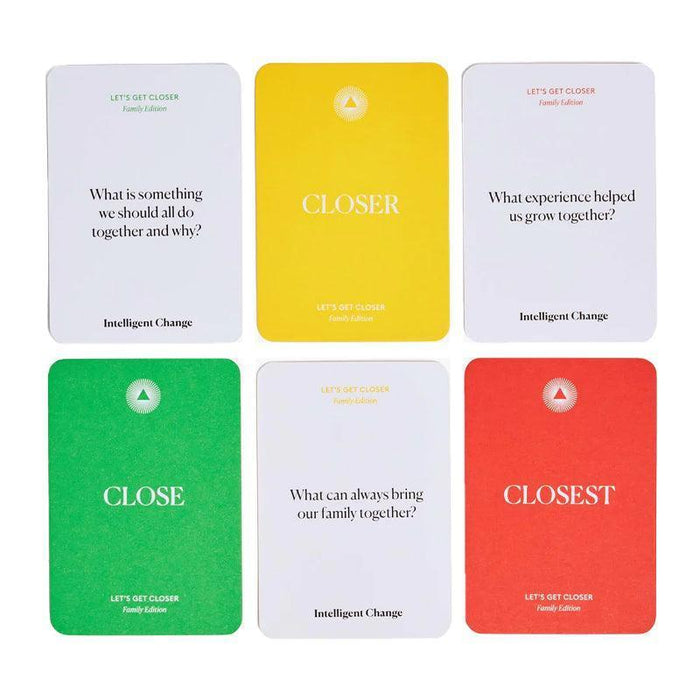 Let's Get Closer Family Edition Play Cards - 100pcs - Waha Lifestyle