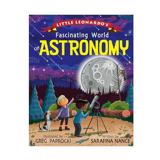 Little Leonardo's Fascinating World of Astronomy Book