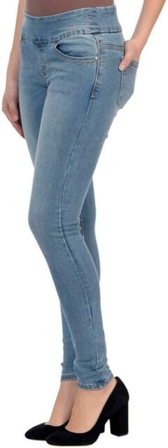 Lola Jeans Anna Mid Rise in Medium Light Blue - Taryn x Philip Boutique